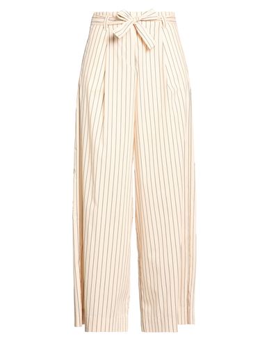 Pantalones Mujer Beige L Mujer