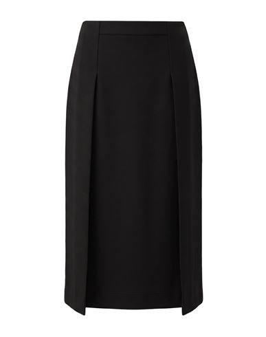 Max Mara Woman Midi Skirt Black Size M Cotton, Polyester