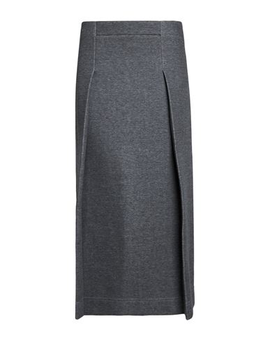 Falda midi Mujer Gris M Mujer