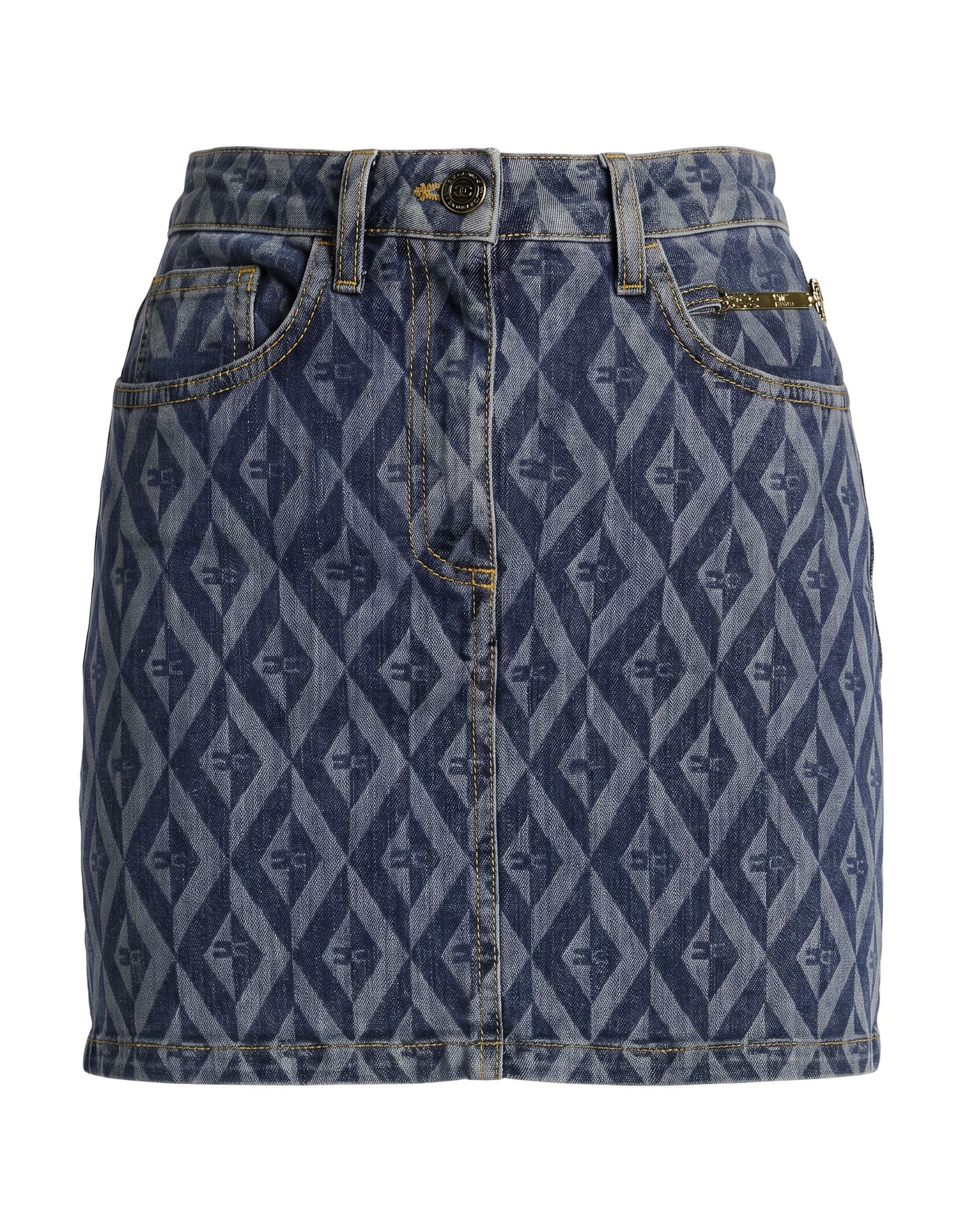 ELISABETTA FRANCHI BOTTOMWEAR Denim φούστα