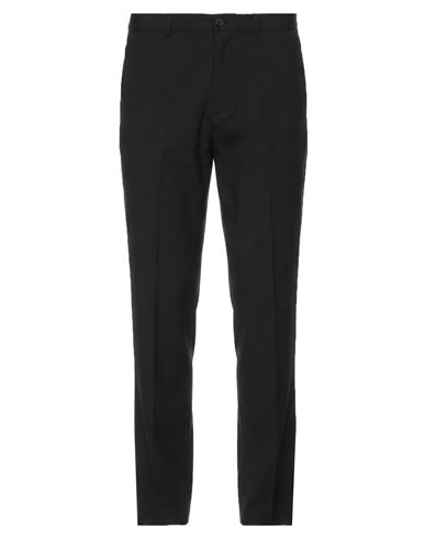 Selected Man Pants Black Size 30w-32l Recycled Polyester, Viscose, Polyester, Elastane