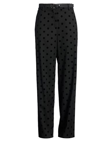 Motel Woman Pants Black Size S Polyester, Viscose, Elastane