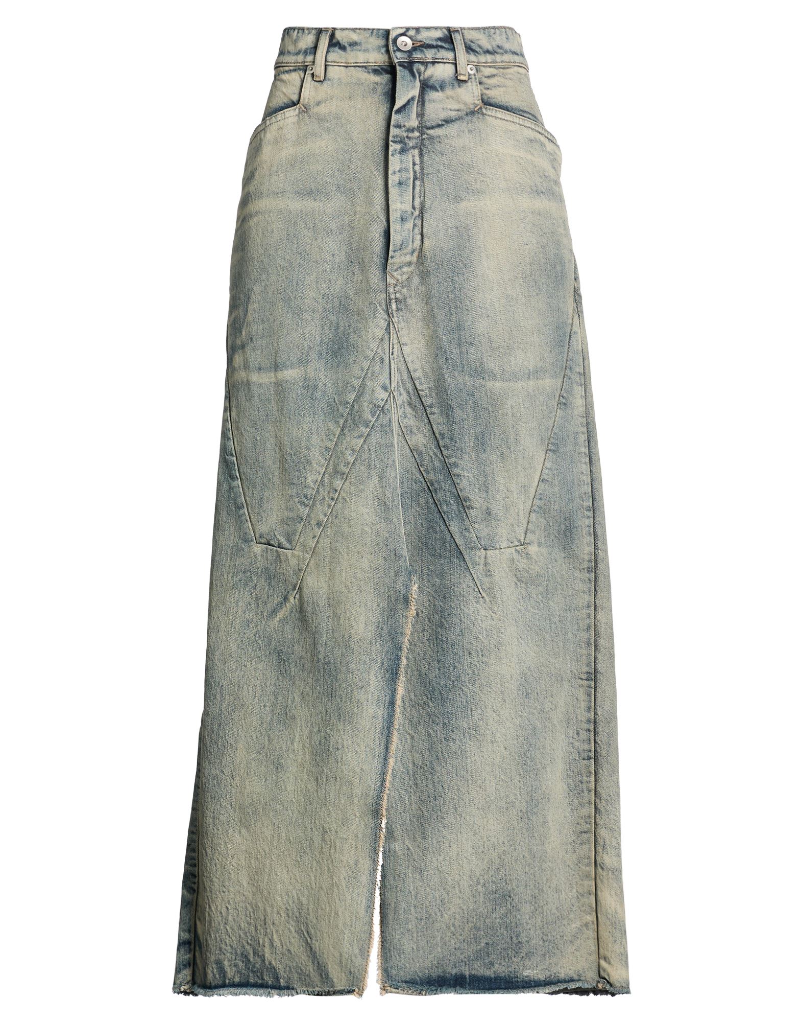 RICK OWENS BOTTOMWEAR Denim φούστα