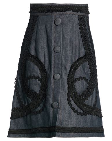 Dolce&Gabbana Falda vaquera Mujer Azul marino 32 Mujer