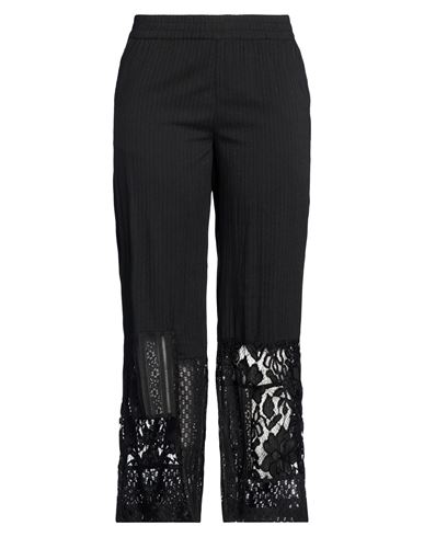 Ichi Woman Pants Black Size 34 Cotton