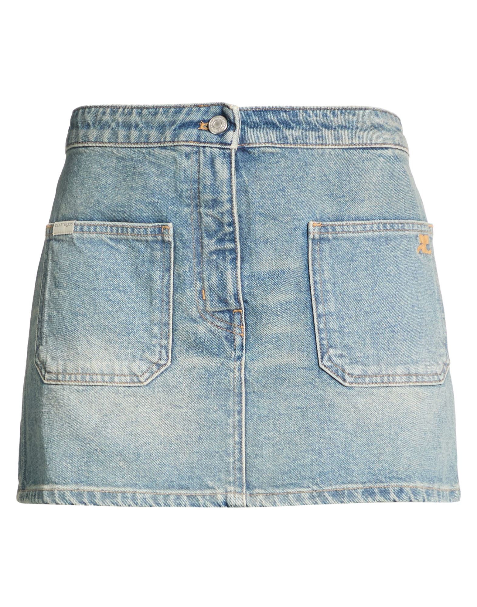 COURRÈGES COURRÈGES BOTTOMWEAR Denim φούστα