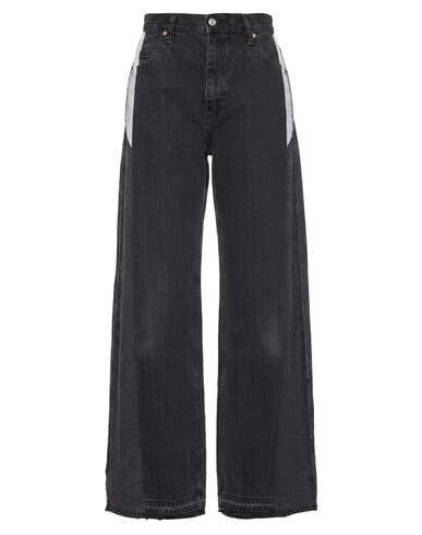 E.l.v Denim E. L.v. Denim Woman Jeans Black Size 26 Cotton