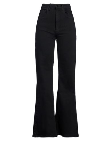 Lois Woman Jeans Black Size 29w-34l Cotton, Elastomultiester, Elastane