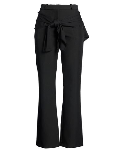 Coperni Woman Pants Black Size 4 Recycled Polyester, Cotton, Modal