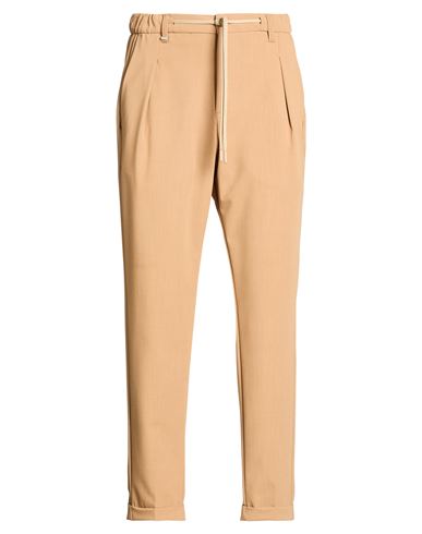 Squad² Man Pants Sand Size 28 Polyester, Viscose, Elastane In Beige
