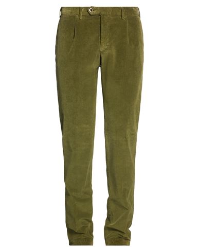 Germano Man Pants Military Green Size 36 Synthetic Fibers