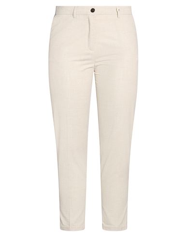 Myths Woman Pants Light Grey Size 10 Polyester, Viscose, Elastane