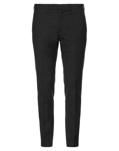 Siviglia Man Pants Charcoal Size 32 Polyester, Virgin Wool, Elastane In Grey