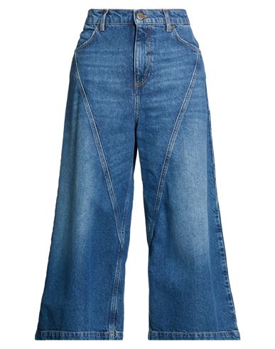 Twinset Woman Jeans Blue Size 24 Cotton