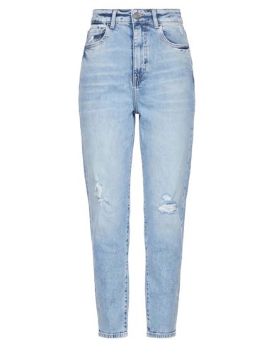 Icon Denim Woman Jeans Blue Size 25 Cotton, Elastane