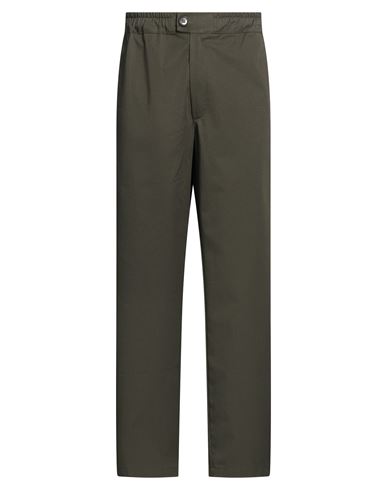 Crossley Man Pants Dark Green Size M Polyester, Cotton