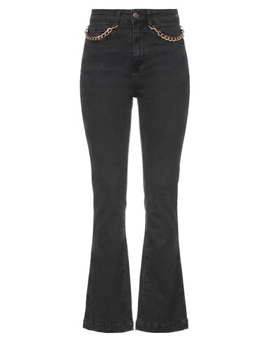 Kocca Woman Jeans Black Size 24 Cotton, Elastane