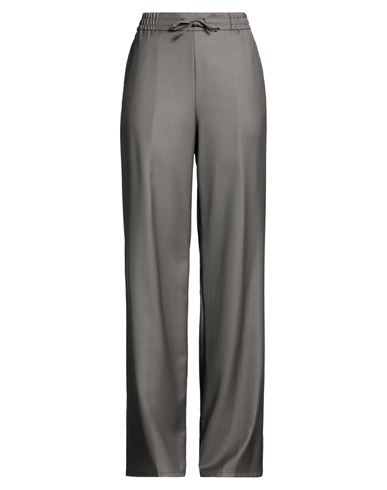 Berwich Woman Pants Grey Size 4 Wool In Multi