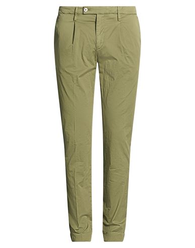 Michael Coal Man Pants Military Green Size 30 Cotton, Elastane