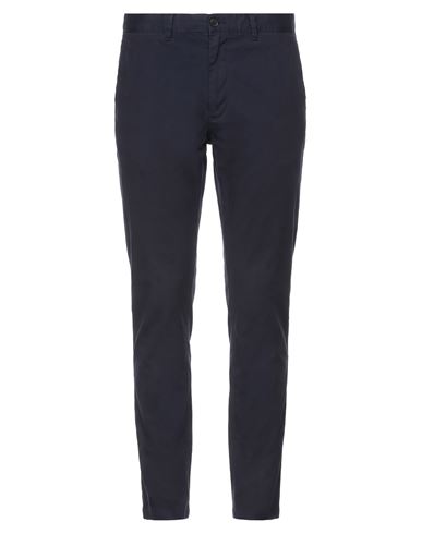 Hartford Man Pants Midnight Blue Size 38 Cotton, Elastane In Multi