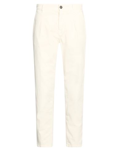 Roy Rogers Roÿ Roger's Man Pants Ivory Size 29 Cotton, Elastane In White