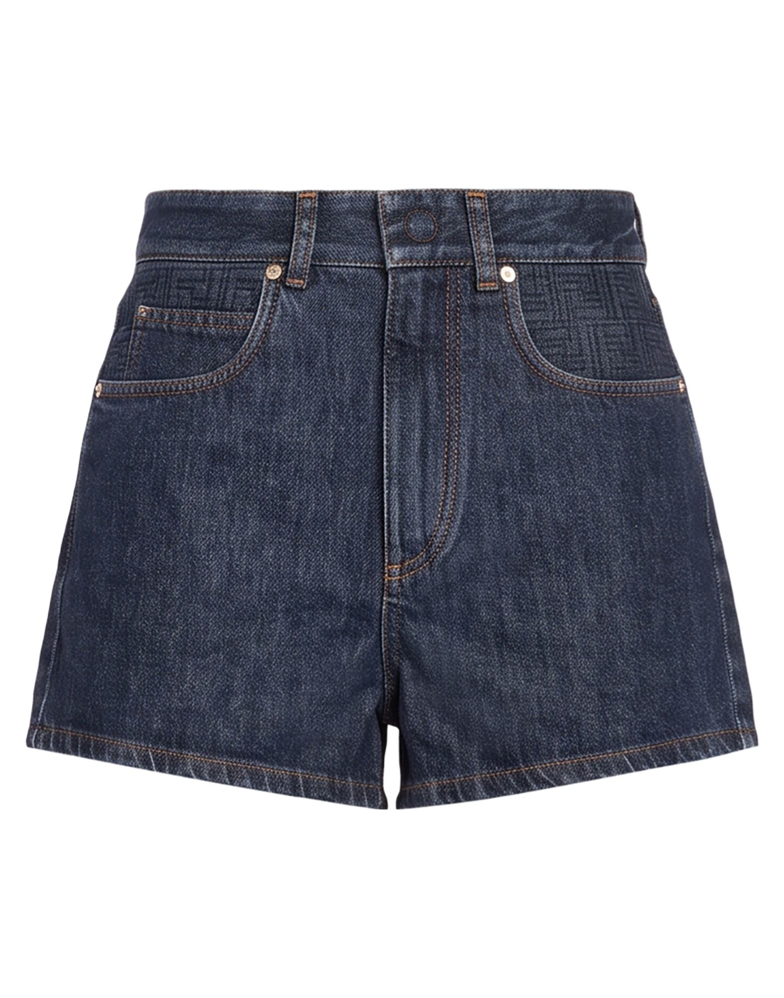 FENDI FENDI BOTTOMWEAR Denim σορτς