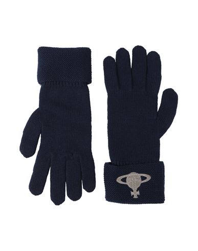 Vivienne Westwood Gloves Midnight Blue Size S/m Wool