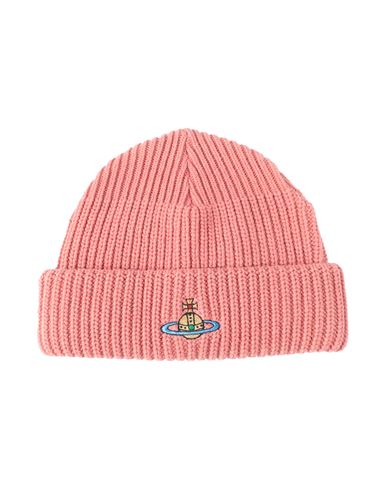 Vivienne Westwood Hat Pastel Pink Size Onesize Wool