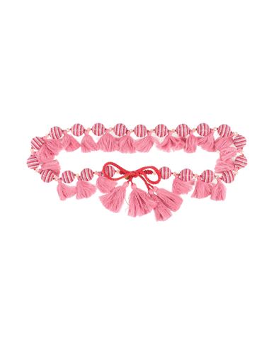 Maliparmi Malìparmi Woman Belt Pink Size Onesize Textile Fibers