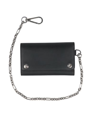 Dolce & Gabbana Man Wallet Black Size - Cowhide