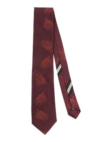 Dries Van Noten Man Ties & Bow Ties Burgundy Size - Silk In Red