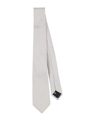 Tagliatore Man Ties & Bow Ties Light Grey Size - Silk In Beige