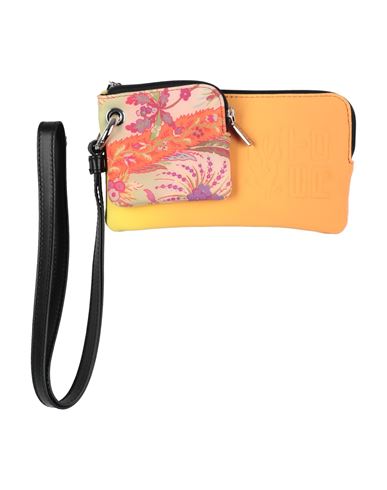 Etro Woman Wallet Orange Size - Textile Fibers