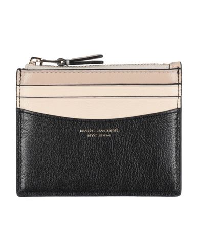 Marc Jacobs Woman Coin Purse Black Size - Leather