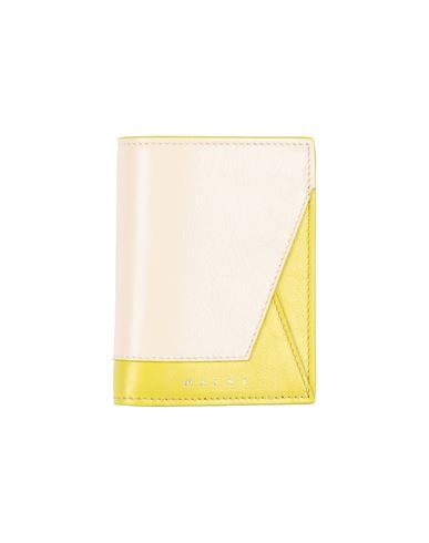 Marni Woman Wallet Ivory Size - Leather In White