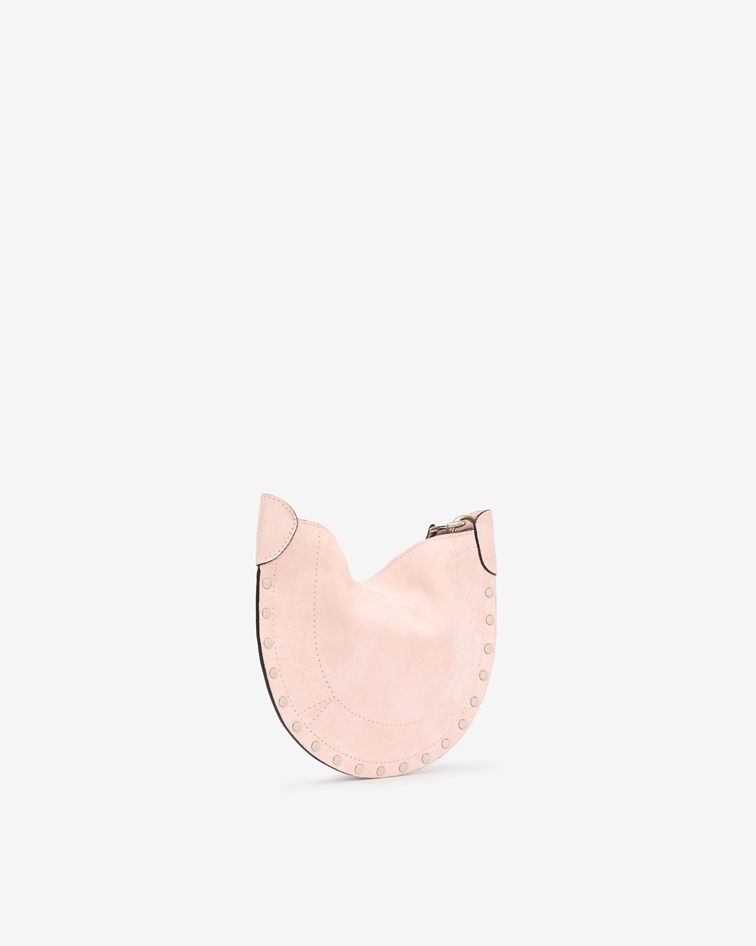Isabel Marant Mini Moon Soft Shoulder Bag In Pink