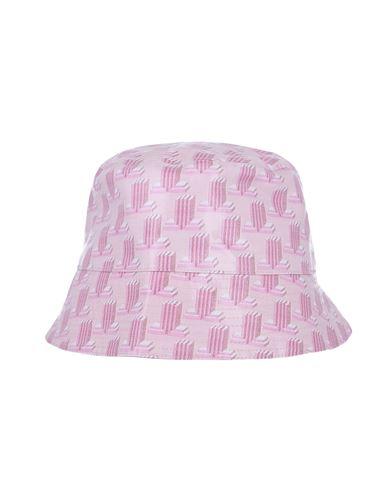 Lanvin Reversible Bucket Hat Woman Hat Pink Size Onesize Cotton, Polyester