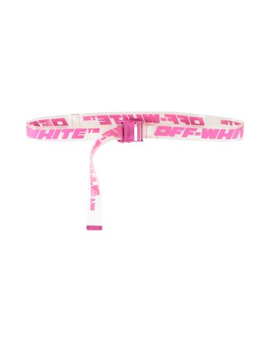 Shop Off-white Woman Belt Fuchsia Size Onesize Pvc - Polyvinyl Chloride In Pink