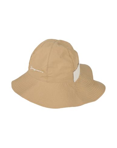 Jacquemus Man Hat Sand Size 6 ⅞ Polyamide, Cotton In Beige