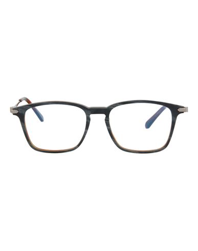 Brioni Square-frame Bio Acetate Optical Frames Man Eyeglass Frame Grey Size 52 Bio Acetate
