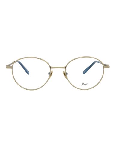 Brioni Round- Titanium Optical Frames Man Eyeglass Frame Gold Size 51 Titanium