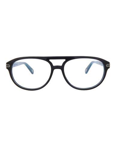 Brioni Aviator-style Acetate Optical Frames Man Eyeglass Frame Blue Size 56 Acetate