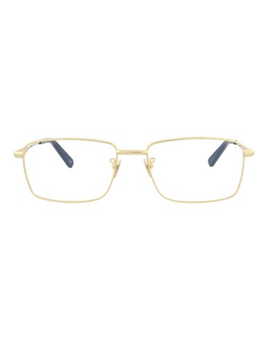 Brioni Square-frame Metal Optical Frames Man Eyeglass Frame Gold Size 58 Metal