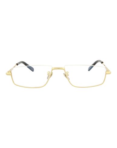 Brioni Square-frame Metal Optical Frames Man Eyeglass Frame Gold Size 56 Metal