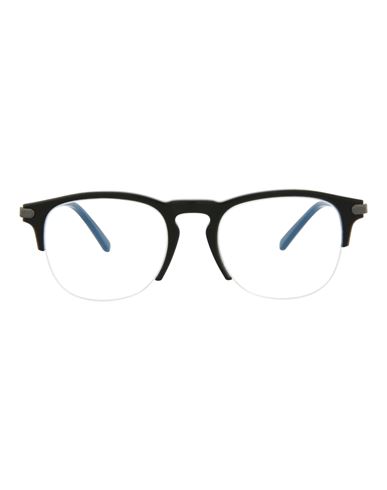 Brioni Round-frame Acetate Optical Frames Man Eyeglass Frame Black Size 51 Acetate