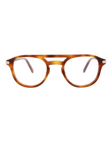 Brioni Aviator-style Acetate Optical Frames Man Eyeglass Frame Brown Size 50 Acetate