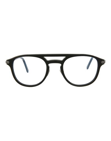 Brioni Aviator-style Acetate Optical Frames Man Eyeglass Frame Black Size 52 Acetate