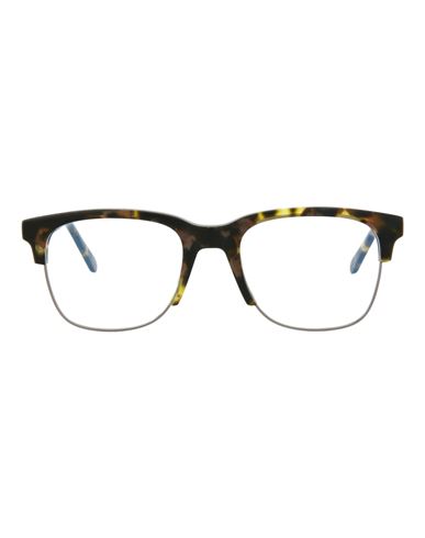 Shop Brioni Square-frame Acetate Optical Frames Man Eyeglass Frame Brown Size 52 Acetate