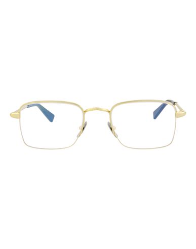 Brioni Square-frame Metal Optical Frames Man Eyeglass Frame Gold Size 50 Metal