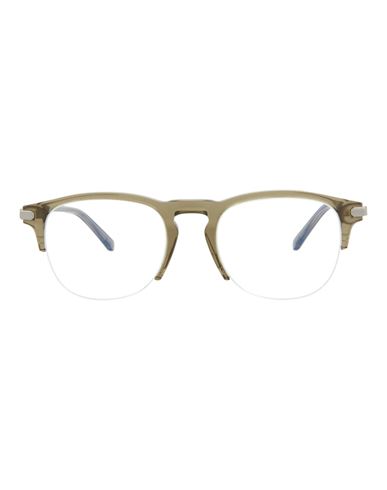 Brioni Round-frame Acetate Optical Frames Man Eyeglass Frame Multicolored Size 51 Acetate In Fantasy